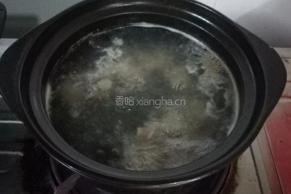 香菇排骨粥的做法图解4