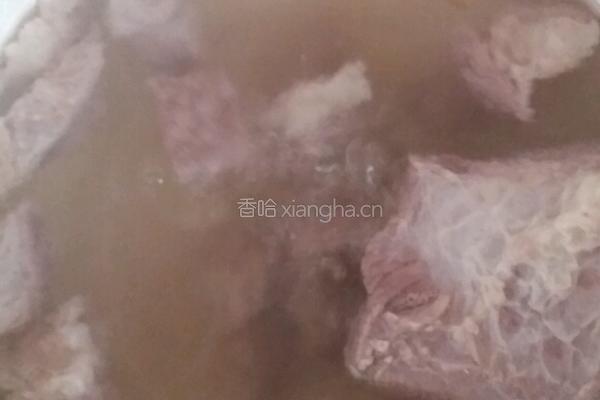 咖喱牛肉粉丝汤的做法图解3