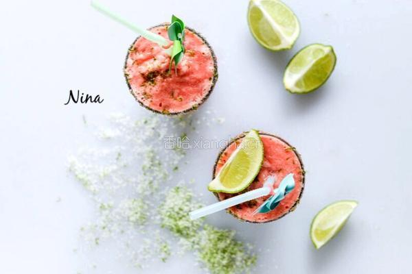 椰奶西瓜冻酸奶的做法图解5