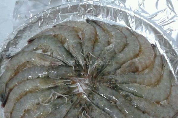 自制盐焗大虾的做法图解3