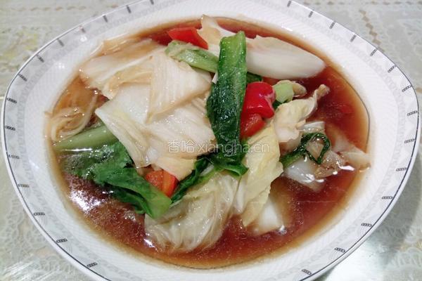 油淋时蔬的做法图解5