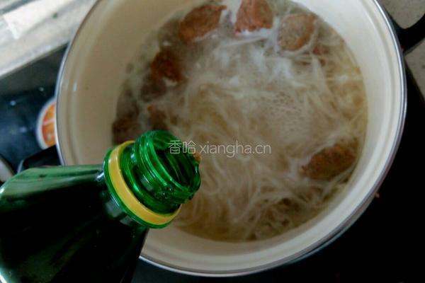 白萝卜丝丸子汤的做法图解9
