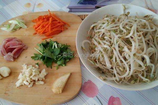 ＃绿豆芽＃ 爆炒醋香绿豆芽的做法图解2