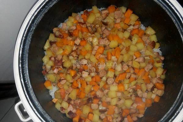 腊肉饭的做法图解9
