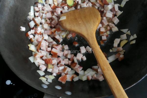 腊肉饭的做法图解4