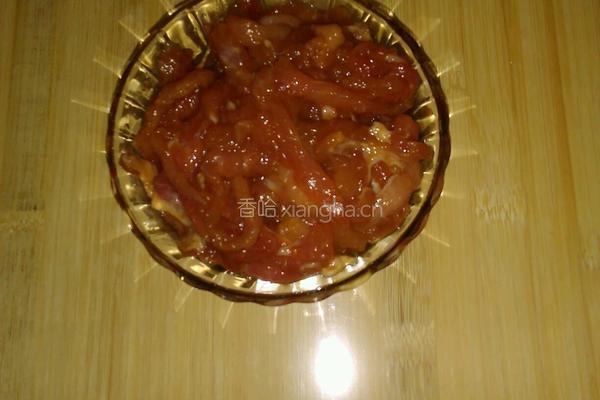 莲花京酱肉丝的做法图解2