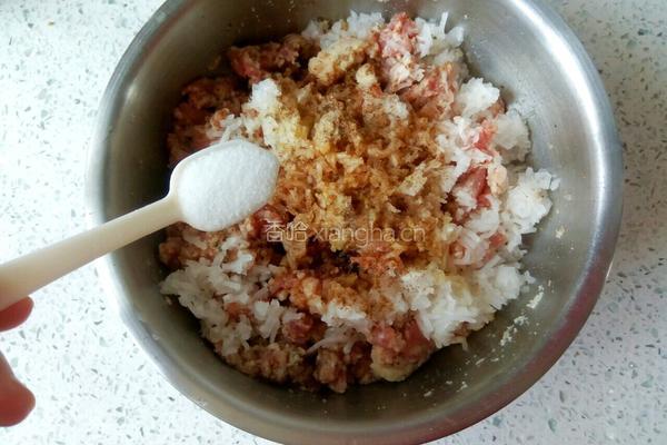 白萝卜丝豆渣肉丸子的做法图解12