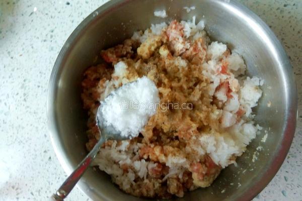 白萝卜丝豆渣肉丸子的做法图解13