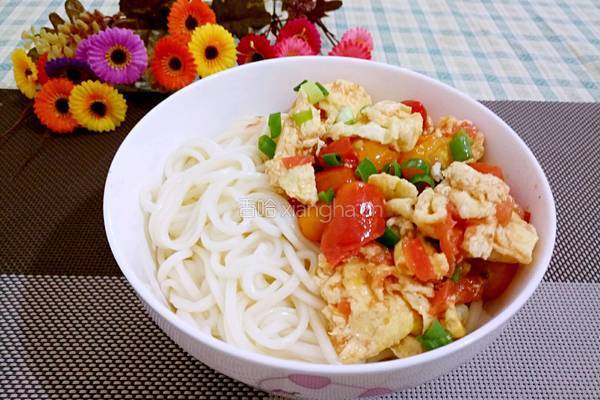 圣女果鸡蛋拌面的做法图解13