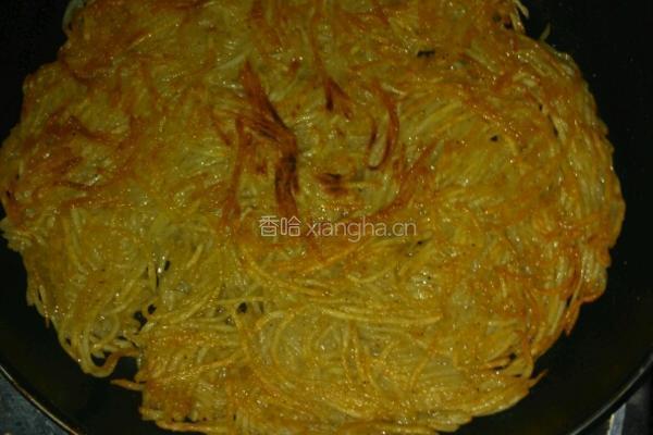 土豆丝饼的做法图解6