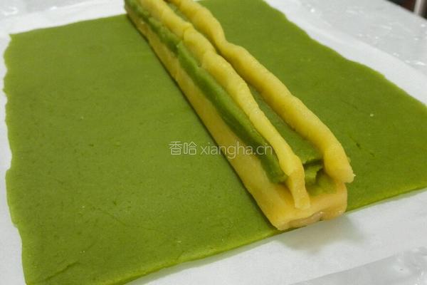 抹茶小兔子曲奇饼干的做法图解13