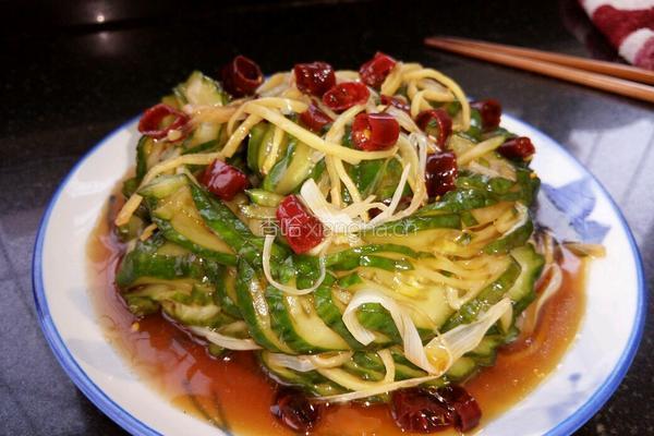 蓑衣黄瓜（也叫蛇皮黄瓜）的做法图解8