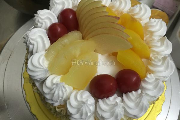 圣女果水果蛋糕的做法图解9