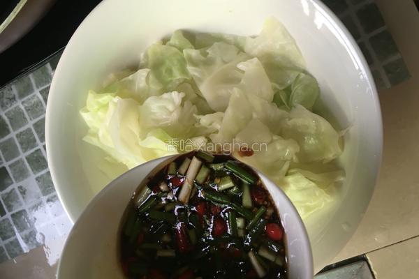 凉拌卷心菜的做法图解6
