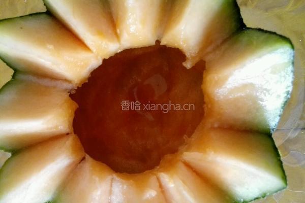 酸奶哈密瓜西米露的做法图解10