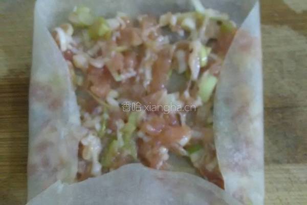肉馅春卷的做法图解11