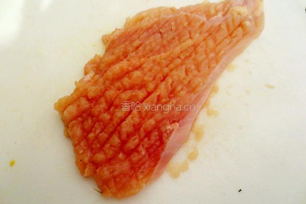麦香酥脆鸡排的做法图解2