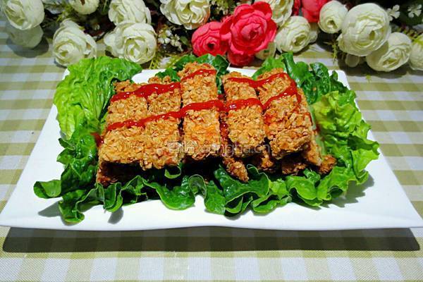 麦香酥脆鸡排的做法图解9