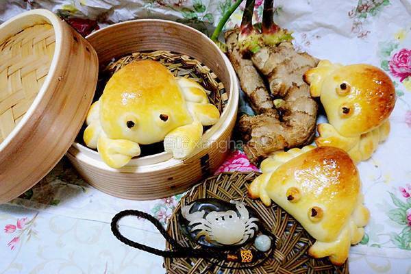 螃蟹面包的做法图解5