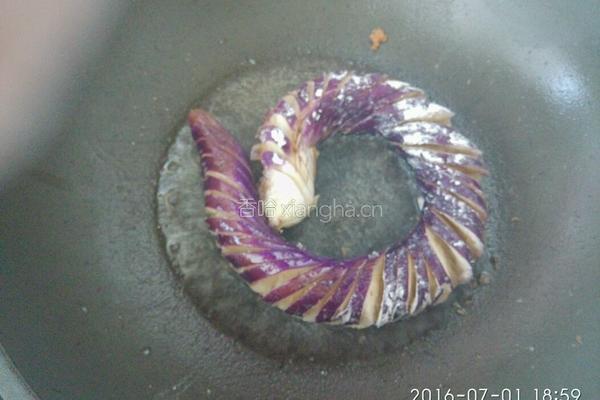 彩椒蟠龙南茄的做法图解3