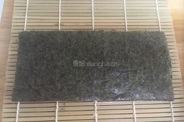 紫菜包饭的做法图解1