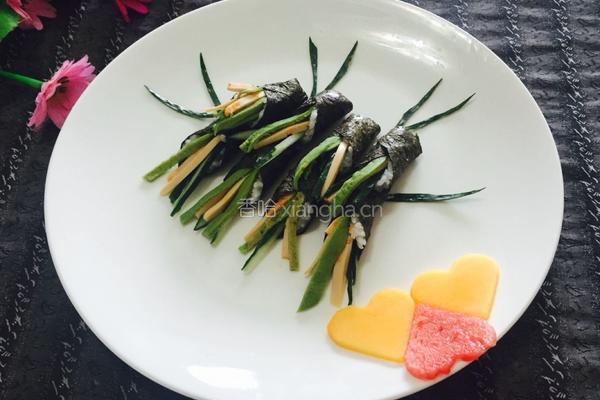 紫菜包饭的做法图解9