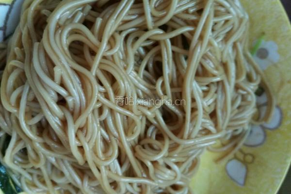 本帮葱油拌面的做法图解7