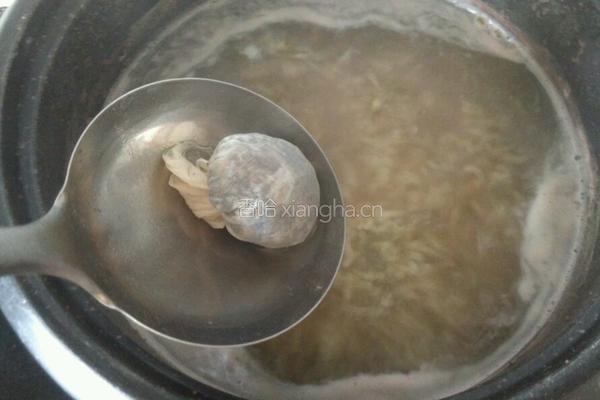 金银花绿豆红糖粥的做法图解7