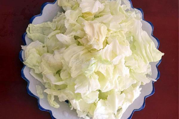 手撕卷心菜的做法图解6