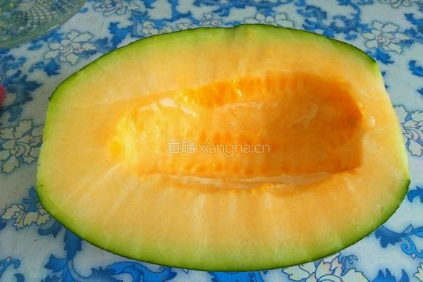 哈密瓜果冻的做法图解1