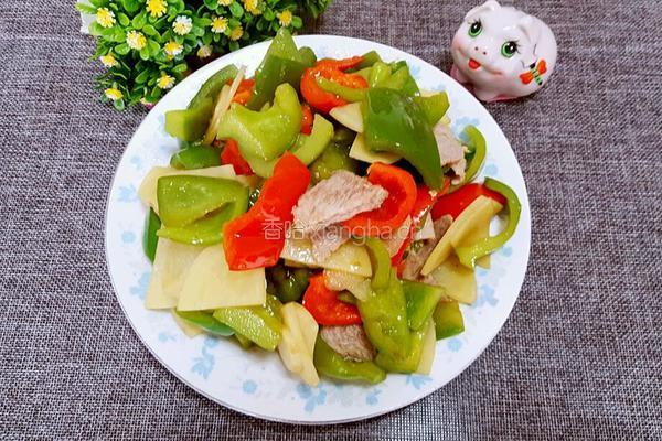 彩椒炒土豆的做法图解7