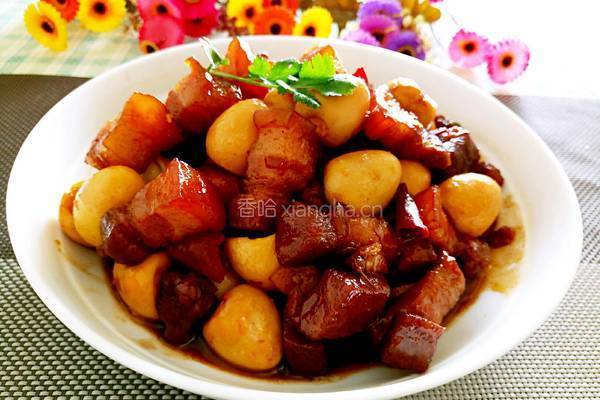 红烧肉鹌鹑蛋的做法图解15