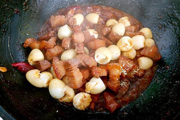 红烧肉鹌鹑蛋的做法图解13