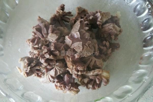 爆炒鸡胗的做法图解2
