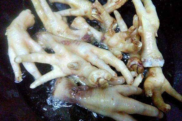虎皮鸡爪的做法图解5