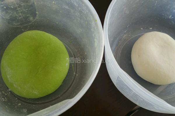 翡翠糯米烧麦的做法图解5