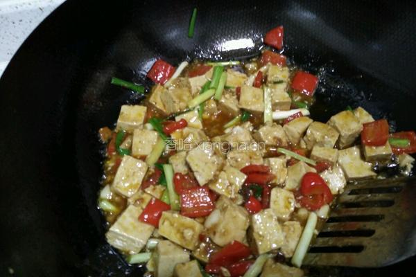 彩椒豆腐的做法图解6