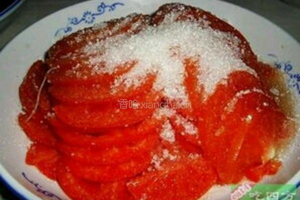 糖腌番茄的做法图解3