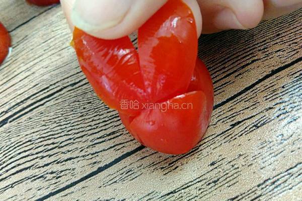 圣女果兔兔开会的做法图解7