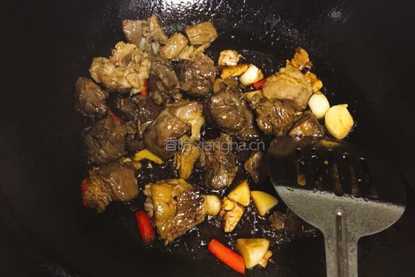 萝卜炖牛腩的做法图解8