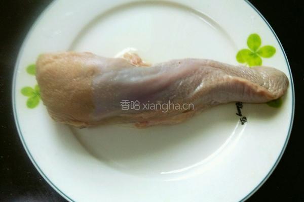卤猪舌的做法图解2