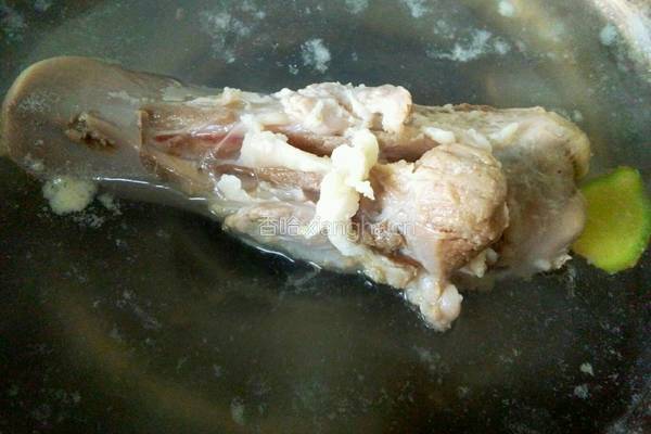 卤猪舌的做法图解4