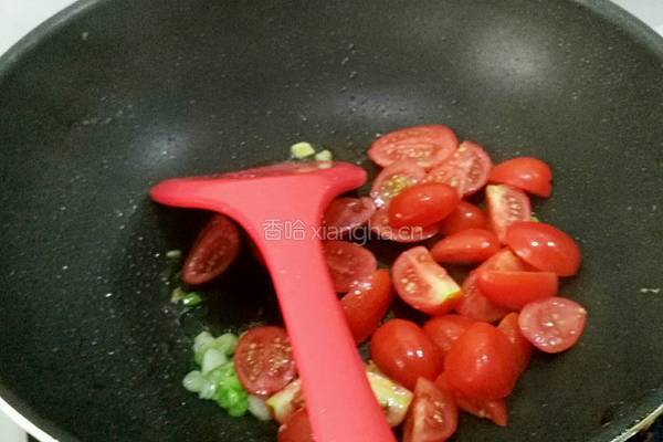 圣女果炒鸡蛋的做法图解7