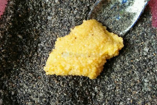 小米糍粑的做法图解4