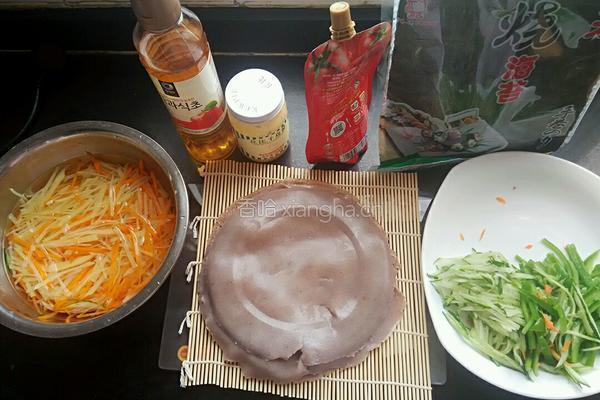凉皮寿司的做法图解11