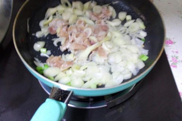 乔头炒肉的做法图解3