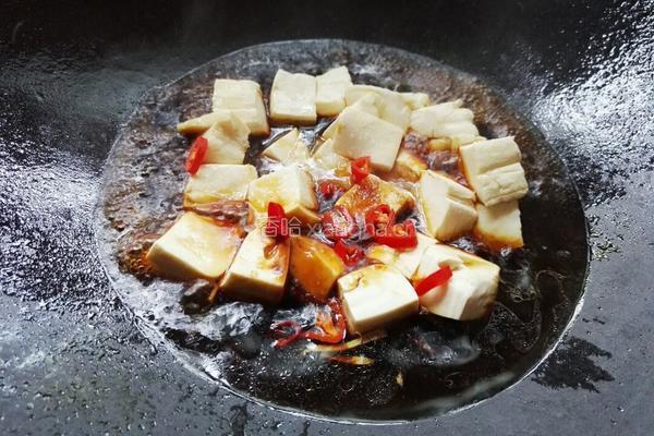红烧豆腐的做法图解7