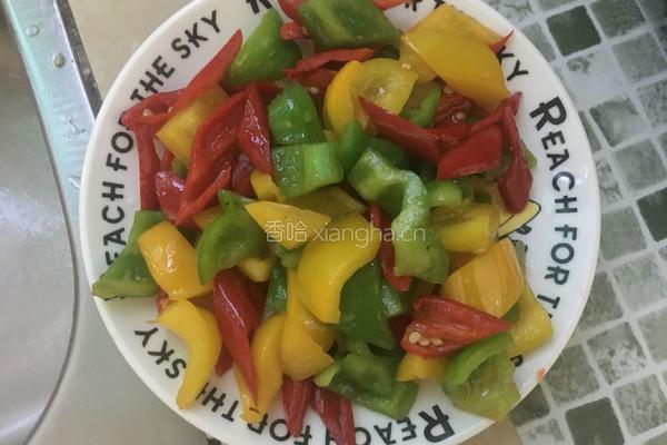 彩椒鸡肉的做法图解6