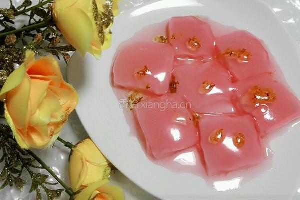 水晶桂花冻的做法图解7
