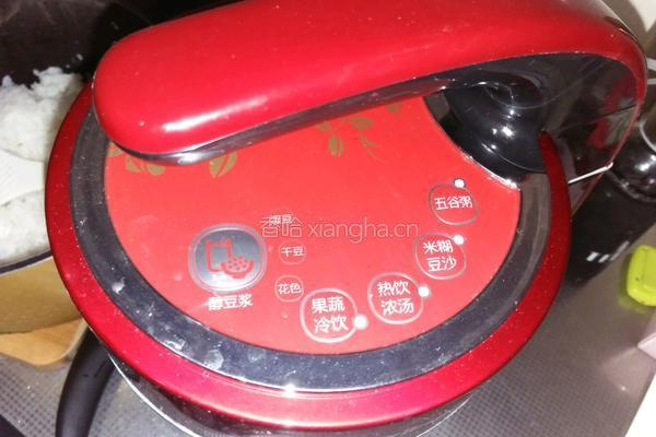 花生大米糊的做法图解4